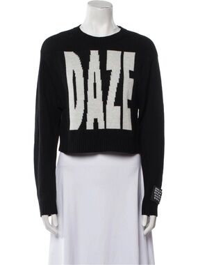 Ksubi DAZE Cropped Crewneck Sweater